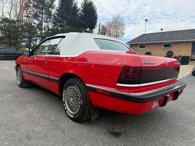 1989 Chrysler Lebaron CLEAN CARFAX - 23068312 - 4