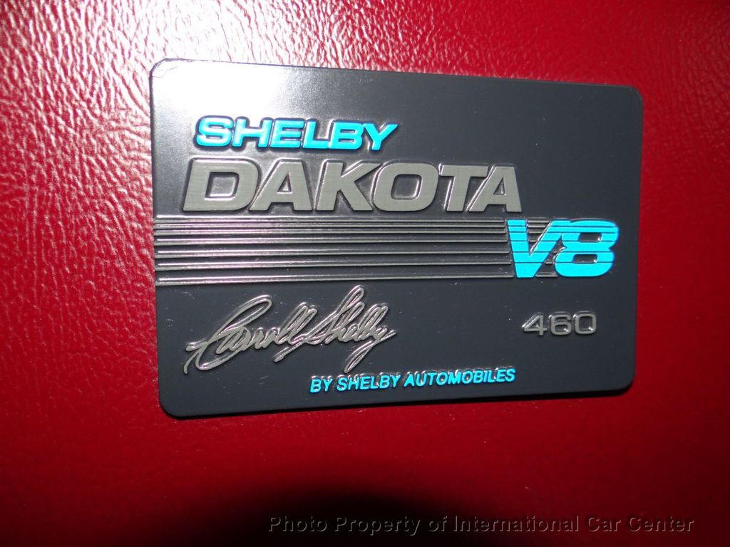 1989 Dodge Dakota Shelby - 22320849 - 8