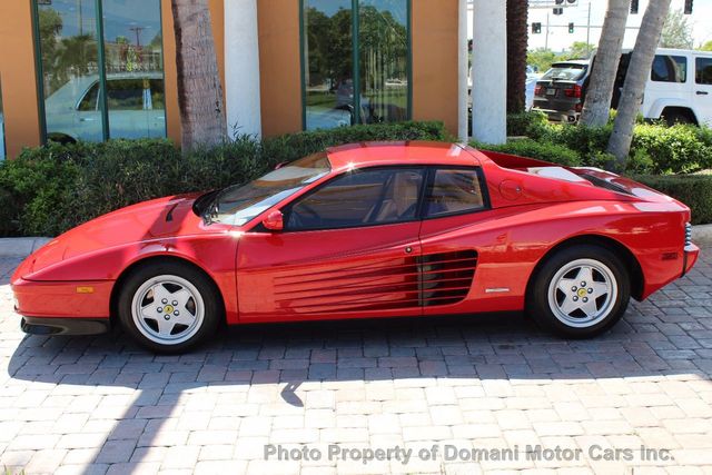 1989 Ferrari Testarossa CAVALLINO PLATINUM AWARD WINNING ONLY 11K MI MAJOR SERVICE DONE - 16713782 - 10