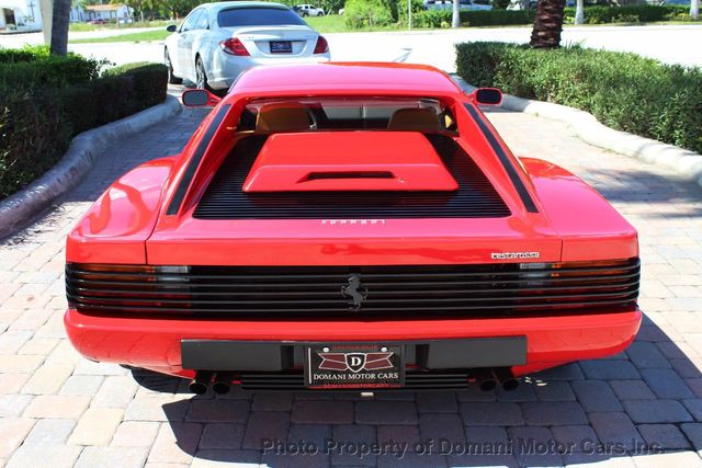 1989 Ferrari Testarossa CAVALLINO PLATINUM AWARD WINNING ONLY 11K MI MAJOR SERVICE DONE - 16713782 - 15