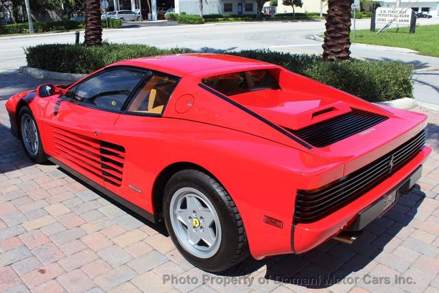 1989 Ferrari Testarossa CAVALLINO PLATINUM AWARD WINNING ONLY 11K MI MAJOR SERVICE DONE - 16713782 - 16