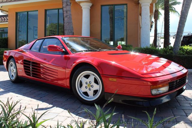 1989 Ferrari Testarossa CAVALLINO PLATINUM AWARD WINNING ONLY 11K MI MAJOR SERVICE DONE - 16713782 - 1
