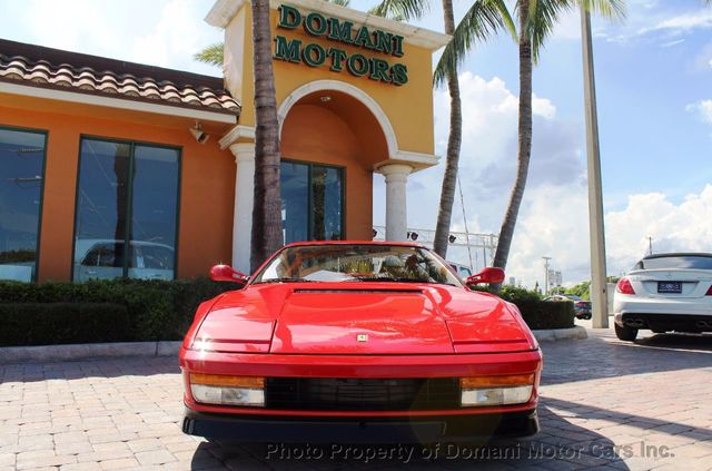 1989 Ferrari Testarossa CAVALLINO PLATINUM AWARD WINNING ONLY 11K MI MAJOR SERVICE DONE - 16713782 - 25
