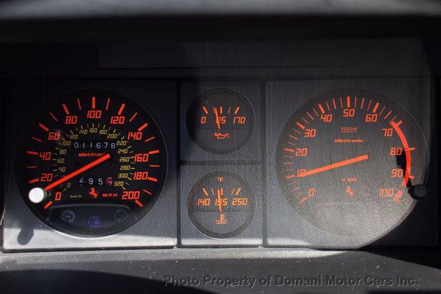 1989 Ferrari Testarossa CAVALLINO PLATINUM AWARD WINNING ONLY 11K MI MAJOR SERVICE DONE - 16713782 - 45