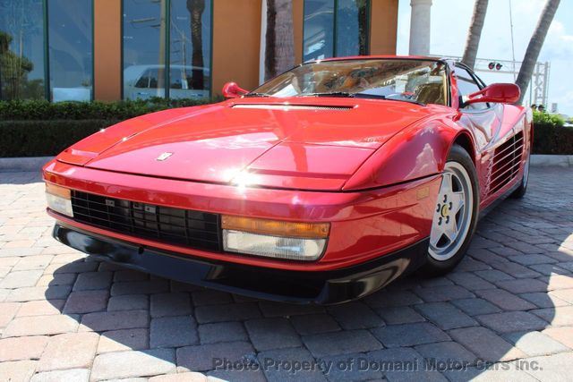 1989 Ferrari Testarossa CAVALLINO PLATINUM AWARD WINNING ONLY 11K MI MAJOR SERVICE DONE - 16713782 - 5