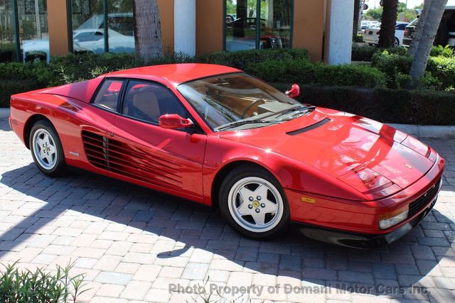 1989 Ferrari Testarossa CAVALLINO PLATINUM AWARD WINNING ONLY 11K MI MAJOR SERVICE DONE - 16713782 - 8