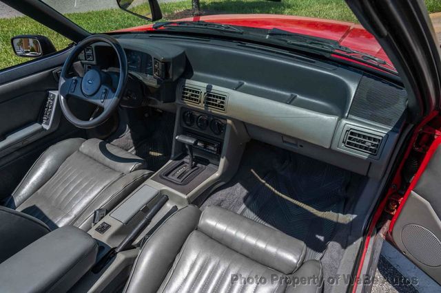 1989 Ford Mustang 2dr Convertible GT - 22479553 - 12