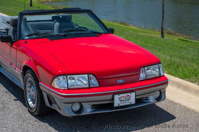 1989 Ford Mustang 2dr Convertible GT - 22479553 - 24