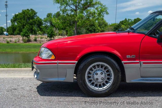 1989 Ford Mustang 2dr Convertible GT - 22479553 - 53