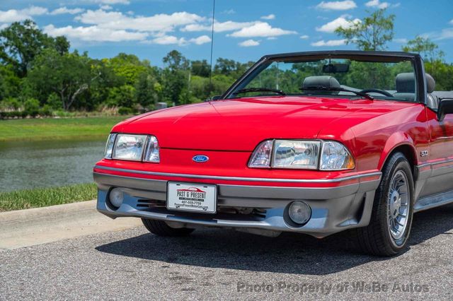 1989 Ford Mustang 2dr Convertible GT - 22479553 - 55