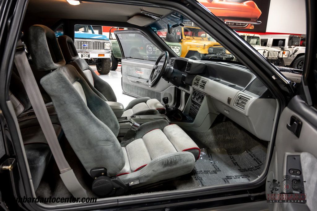 1989 Ford Mustang Rare Saleen Black No Stripe Car - 22910617 - 20