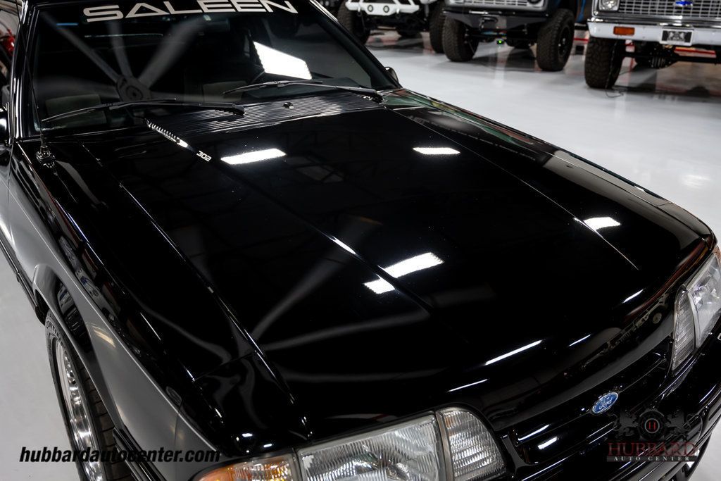 1989 Ford Mustang Rare Saleen Black No Stripe Car - 22910617 - 33