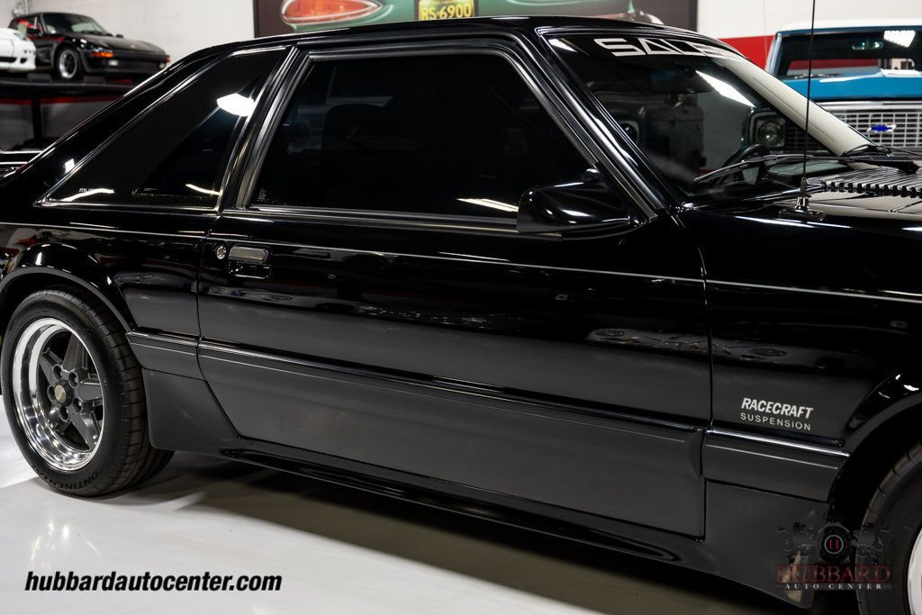 1989 Ford Mustang Rare Saleen Black No Stripe Car - 22910617 - 37