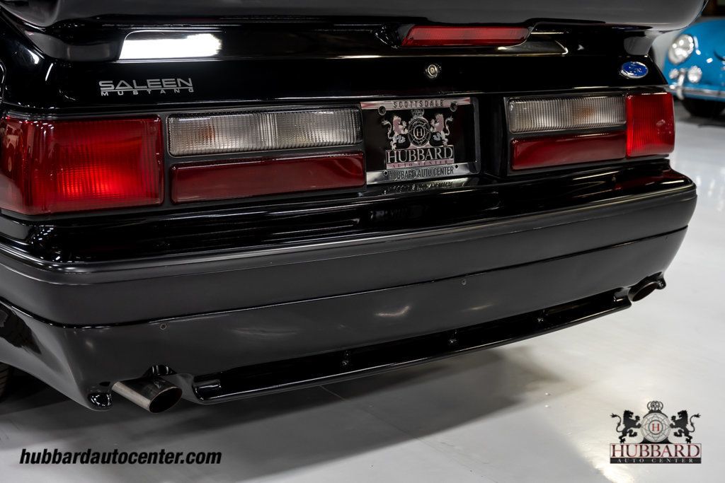 1989 Ford Mustang Rare Saleen Black No Stripe Car - 22910617 - 46