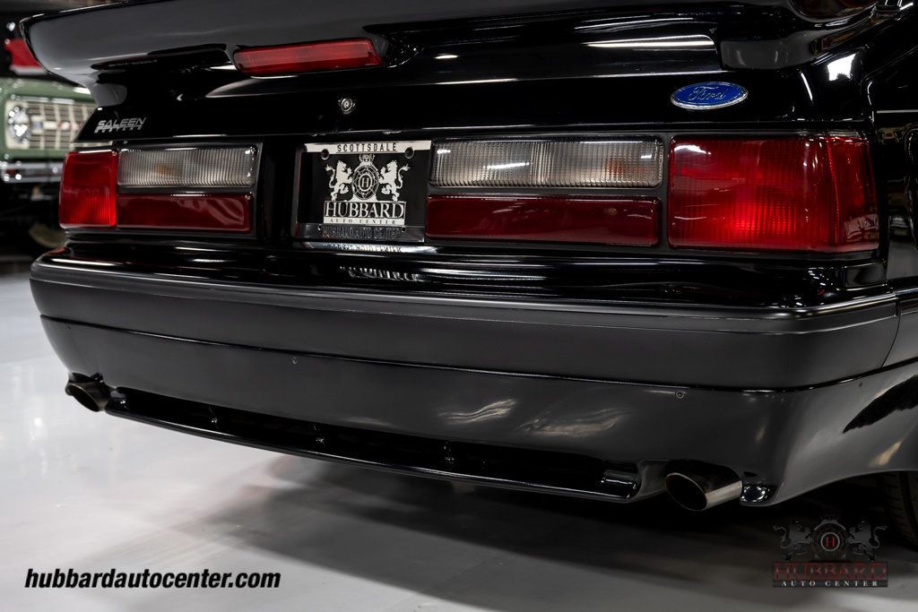 1989 Ford Mustang Rare Saleen Black No Stripe Car - 22910617 - 47