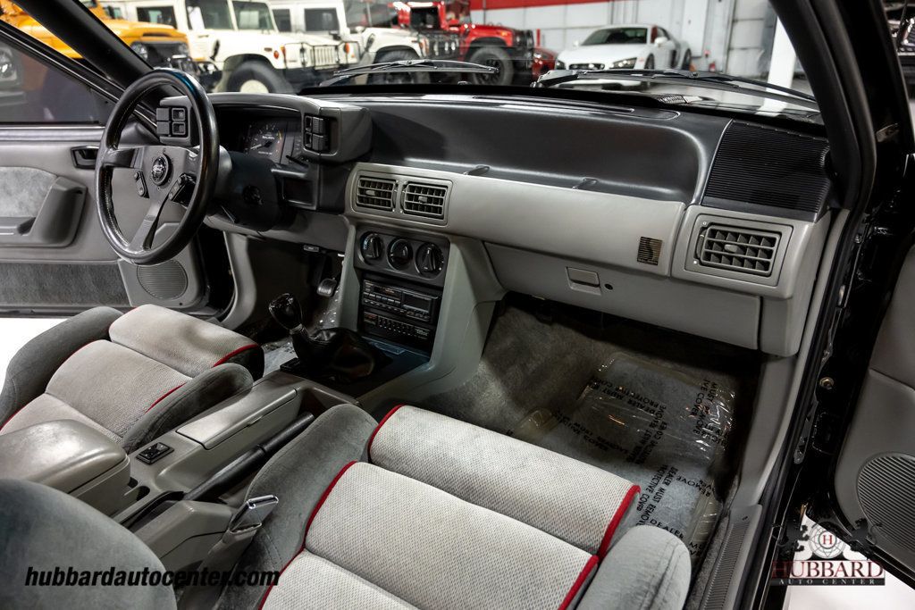 1989 Ford Mustang Rare Saleen Black No Stripe Car - 22910617 - 80