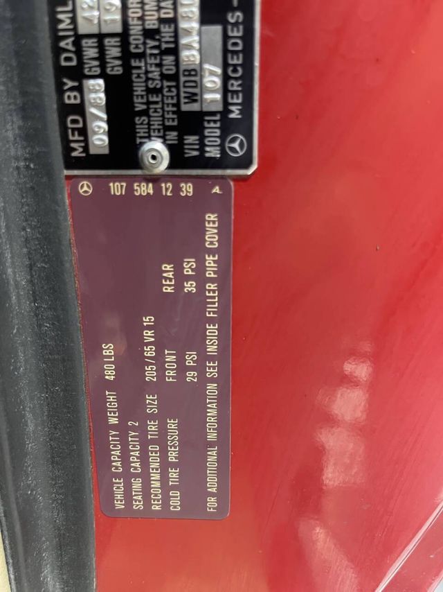 1989 Mercedes-Benz 560 Series 560 Series 2dr Coupe 560SL Roadster - 22984934 - 44