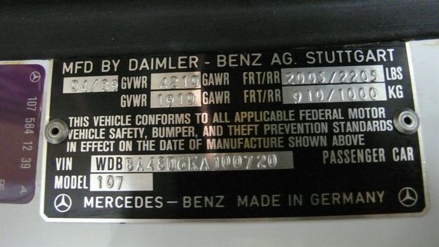 1989 Mercedes-Benz 560 Series SL - 11801471 - 22