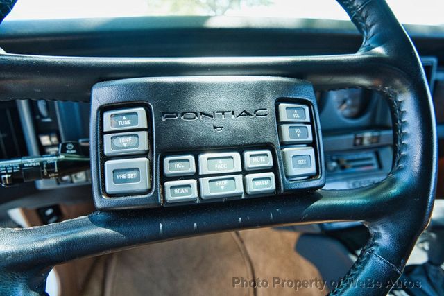 1989 Pontiac Firebird 2dr Coupe Firebird Hatchback - 23029155 - 95