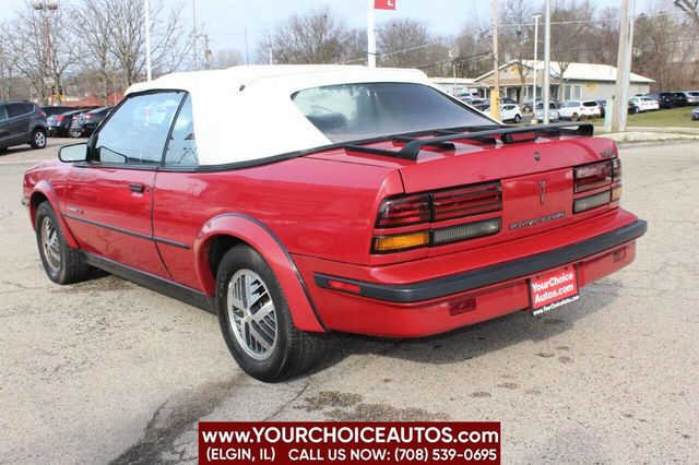 1989 Pontiac Sunbird 2dr Convertible GT - 22765409 - 2