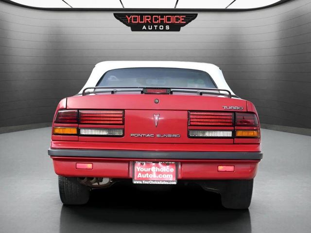 1989 Pontiac Sunbird 2dr Convertible GT - 22968951 - 5