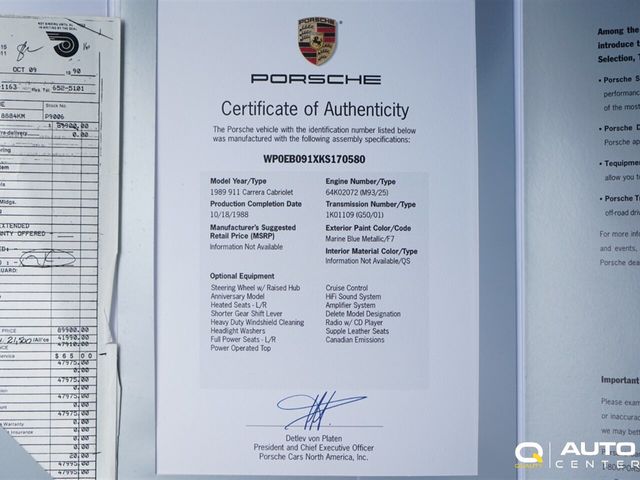 1989 Porsche 911  - 22852072 - 7