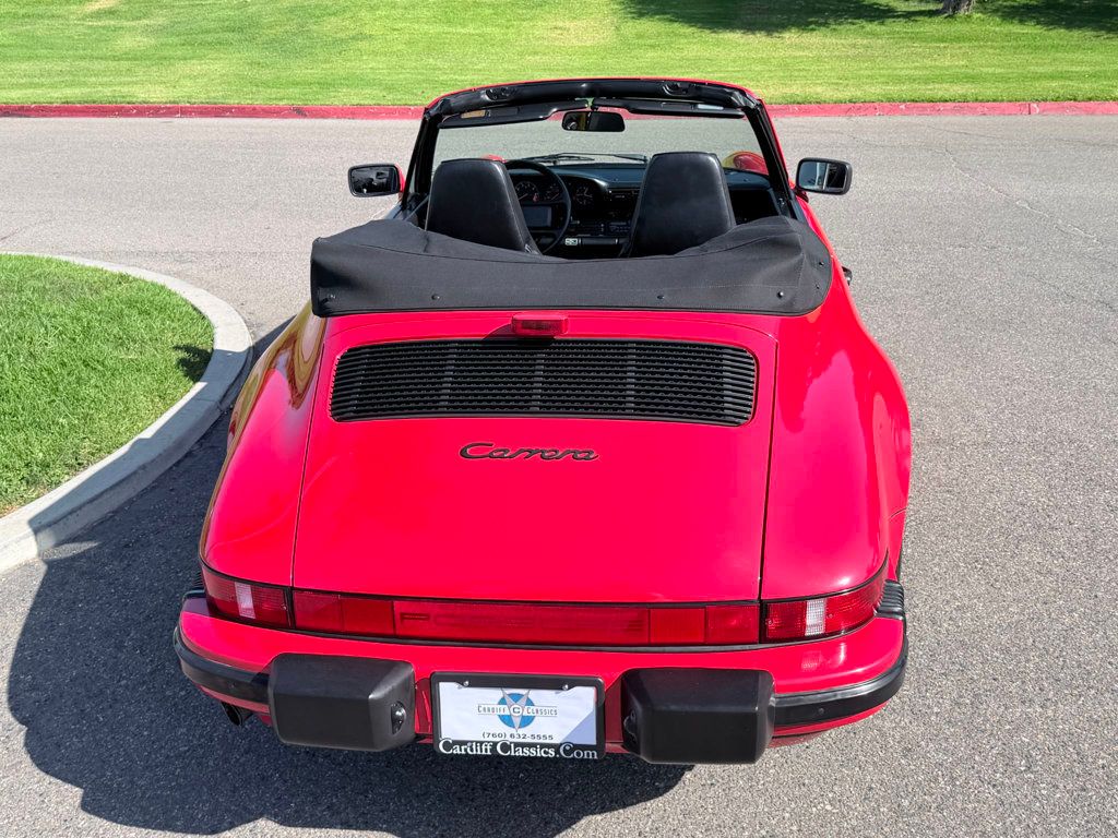 1989 Porsche 911 Cabriolet  - 23053804 - 29