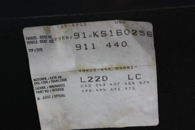 1989 Porsche 911 Carrera 2dr Targa - 19045924 - 6