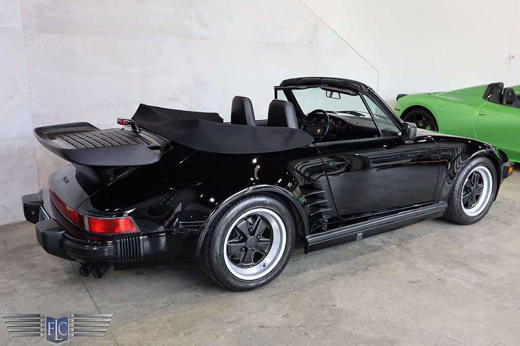 1989 Porsche 911 Carrera Turbo Cabriolet Slantnose - 22310202 - 5