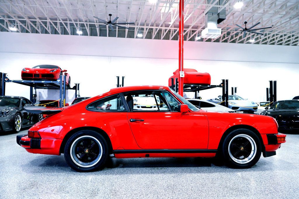 1989 Porsche 911 CARRERA CPE GUARDS RED...60,638 Miles...Show/Display Quality  - 22989051 - 11