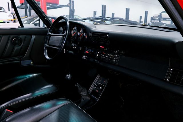 1989 Porsche 911 CARRERA CPE GUARDS RED...60,638 Miles...Show/Display Quality  - 22989051 - 37