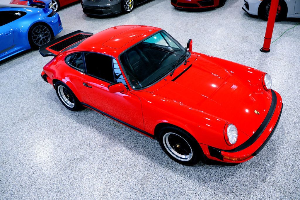 1989 Porsche 911 CARRERA CPE GUARDS RED...60,638 Miles...Show/Display Quality  - 22989051 - 6