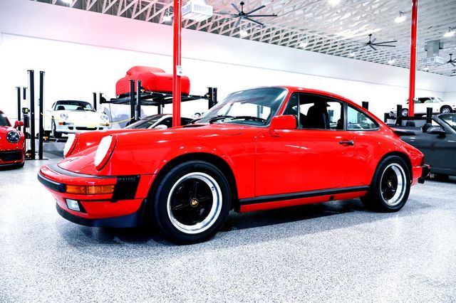 1989 Porsche 911 G50 CARRERA CPE GUARDS RED...60,638 Miles...Show/Display Quality  - 22989051 - 0