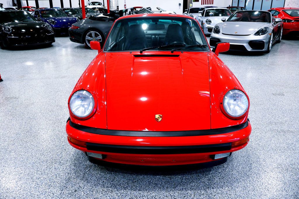 1989 Porsche 911 G50 CARRERA CPE GUARDS RED...60,638 Miles...Show/Display Quality  - 22989051 - 20