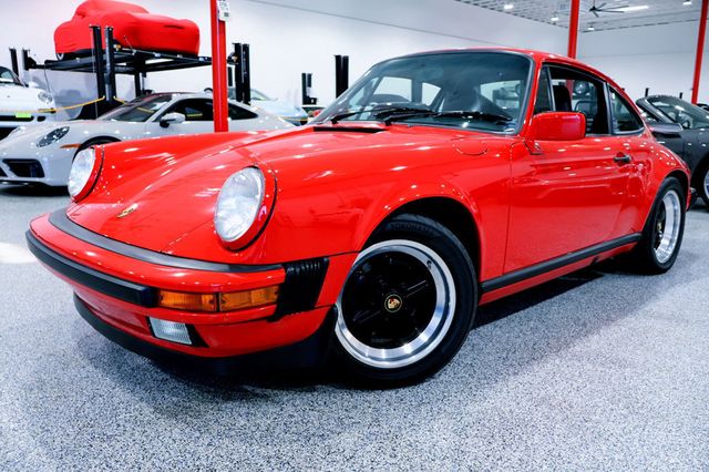 1989 Porsche 911 G50 CARRERA CPE GUARDS RED...60,638 Miles...Show/Display Quality  - 22989051 - 62