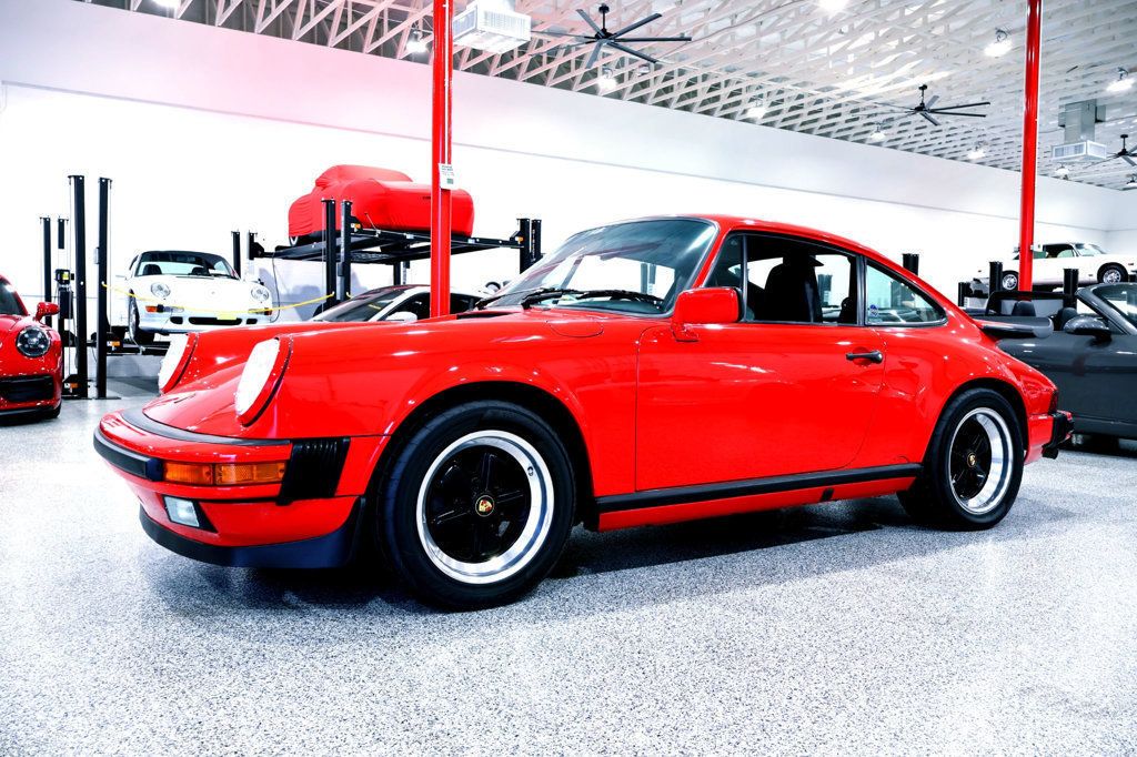 1989 Porsche 911 G50 CARRERA CPE GUARDS RED...60,638 Miles...Show Quality  - 22989051 - 0