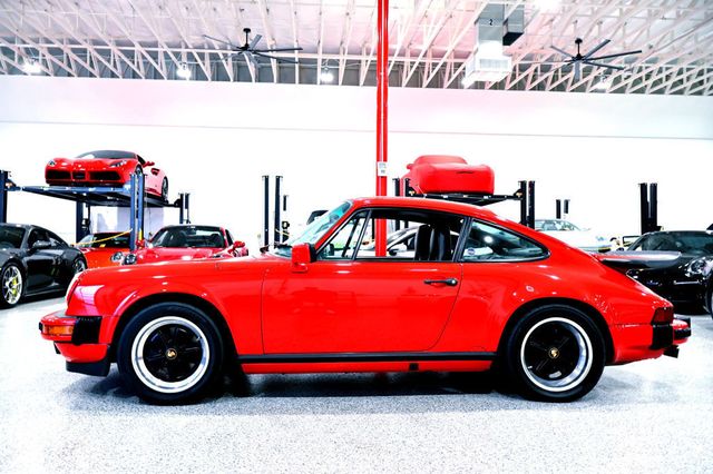 1989 Porsche 911 G50 CARRERA CPE GUARDS RED...60,638 Miles...Show Quality  - 22989051 - 1