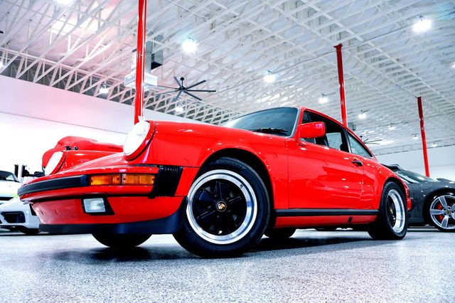 1989 Porsche 911 G50 CARRERA CPE GUARDS RED...60,638 Miles...Show Quality  - 22989051 - 3