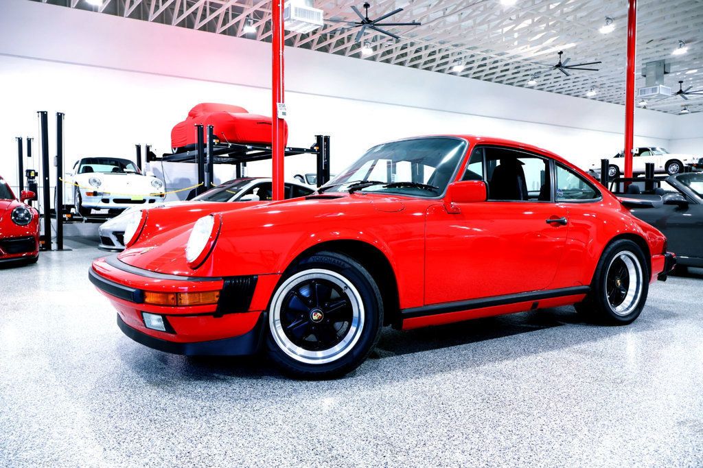 1989 Porsche 911 G50 CARRERA CPE GUARDS RED...60,638 Miles...Show Quality  - 22989051 - 4