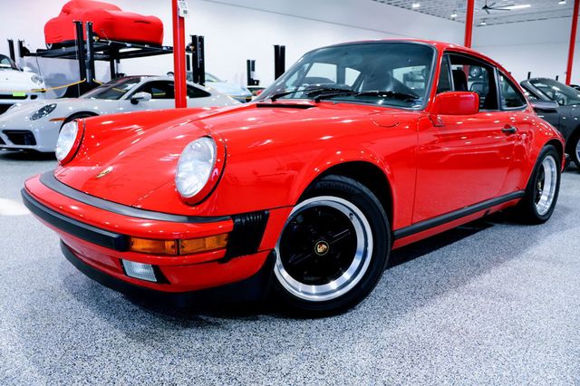 1989 Porsche 911 G50 CARRERA CPE GUARDS RED...60,638 Miles...Show Quality  - 22989051 - 62