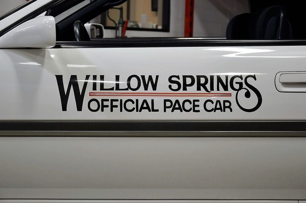 1989 Toyota Supra Official Willow Springs International Raceway Pace Car - 19960040 - 1