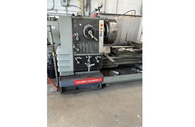 1990 Causing 30” swing x 120 heavy duty lathe 6 .5 “ hole runs - 23066992 - 5