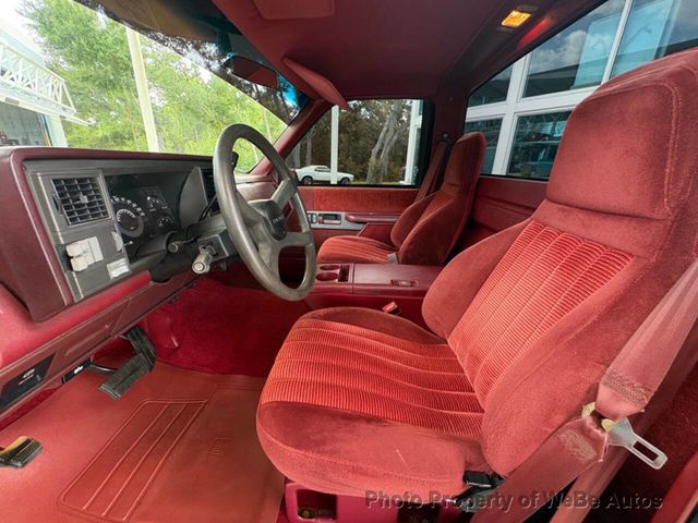 1990 Chevrolet C/K 1500 Series C1500 454SS 2dr Standard Cab SB - 23031733 - 23