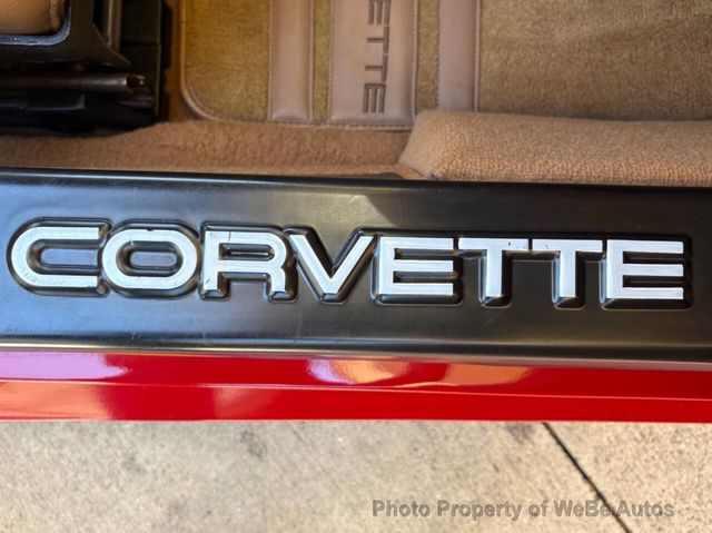 1990 Chevrolet Corvette 2dr Coupe Hatchback - 23029826 - 34