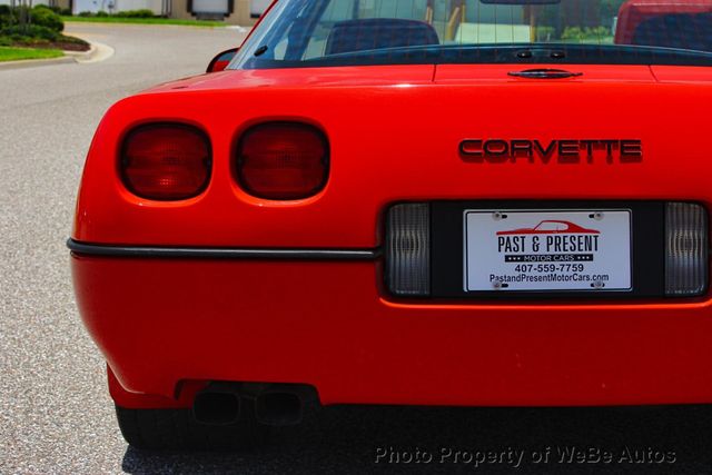 1990 Chevrolet Corvette 2dr Coupe Hatchback - 23054653 - 21