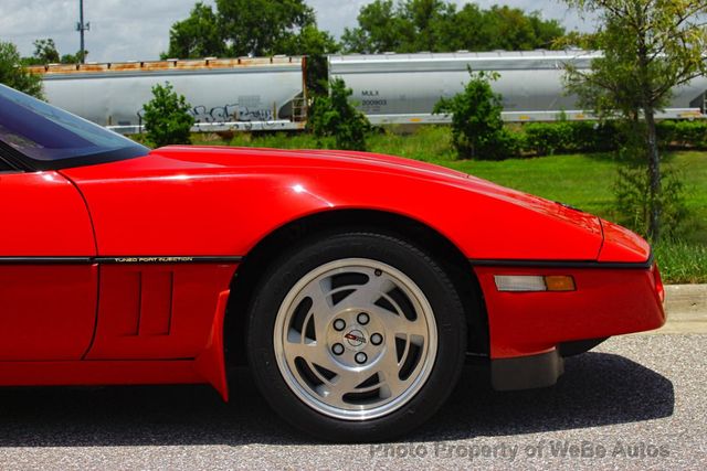 1990 Chevrolet Corvette 2dr Coupe Hatchback - 23054653 - 58