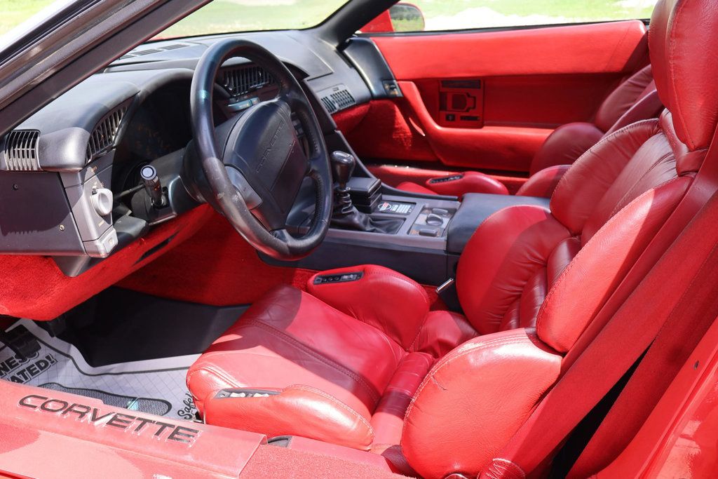 1990 Chevrolet Corvette ZR1, RARE FIND, 1 OWNER CLEAN CARFAX, ONLY 52K MILES, RED LTHR!! - 22870811 - 13