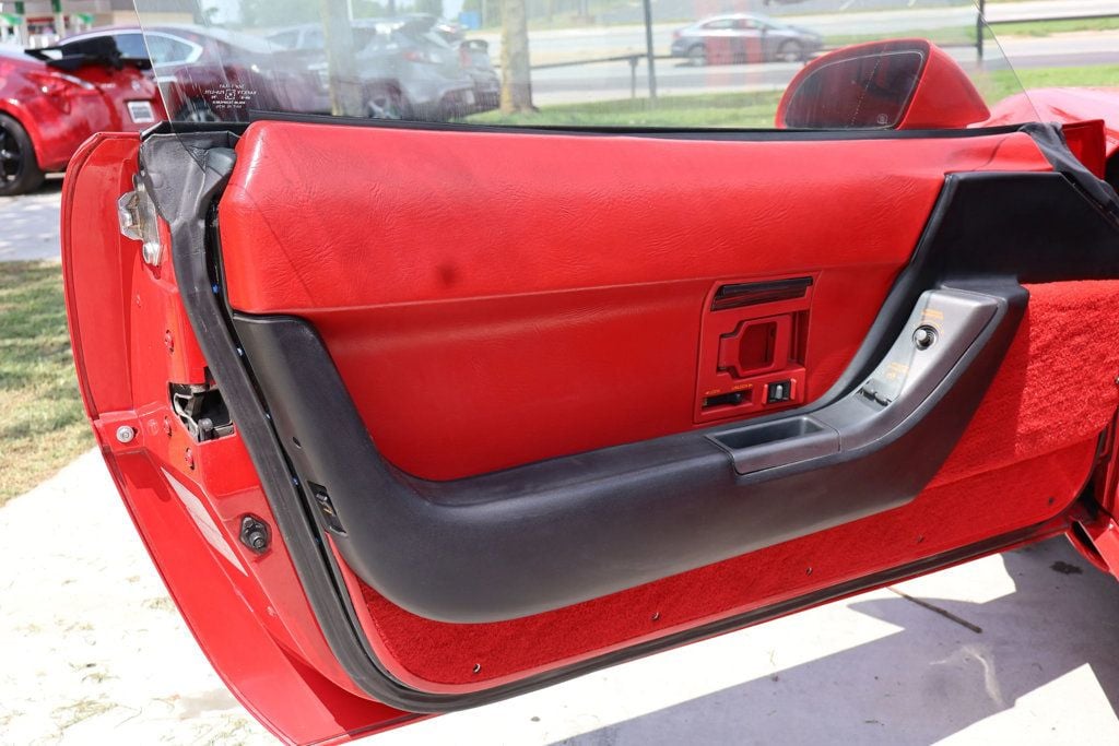 1990 Chevrolet Corvette ZR1, RARE FIND, 1 OWNER CLEAN CARFAX, ONLY 52K MILES, RED LTHR!! - 22870811 - 14