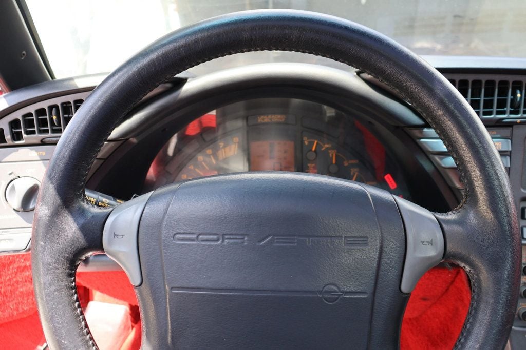 1990 Chevrolet Corvette ZR1, RARE FIND, 1 OWNER CLEAN CARFAX, ONLY 52K MILES, RED LTHR!! - 22870811 - 16