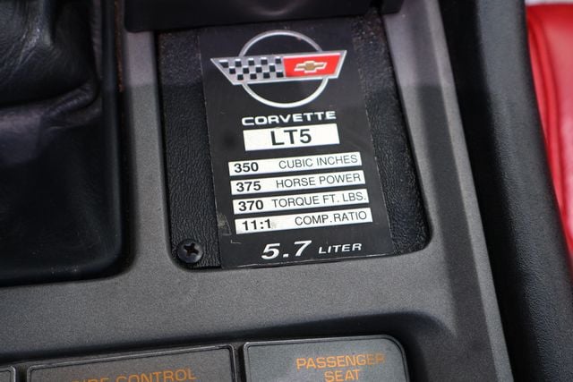 1990 Chevrolet Corvette ZR1, RARE FIND, 1 OWNER CLEAN CARFAX, ONLY 52K MILES, RED LTHR!! - 22870811 - 22